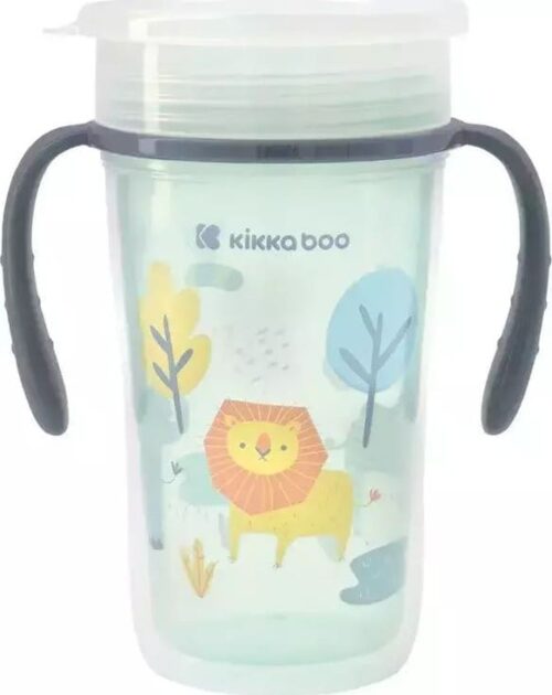 Ποτηράκι Πλαστικό 360° με Λαβές 300ml Kikka Boo Lion 31302030051