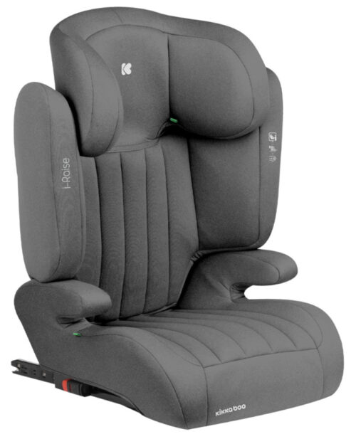 Κάθισμα Αυτοκινήτου 100-150cm i-size Isofix i-Raise Kikka boo Dark Grey 41002150006