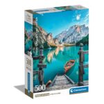 Clementoni Παζλ High Quality Collection Λίμνη Braies 500 τμχ - Compact Box