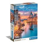 Clementoni Παζλ High Quality Collection Φως Στη Βενετία 500 τμχ - Compact Box