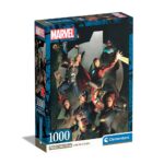 Clementoni Παζλ High Quality Collection Marvel The Avengers 1000 τμχ - Compact Box